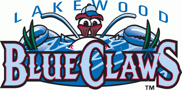 Jersey Shore BlueClaws 2001-2009 Primary Logo iron on heat transfer